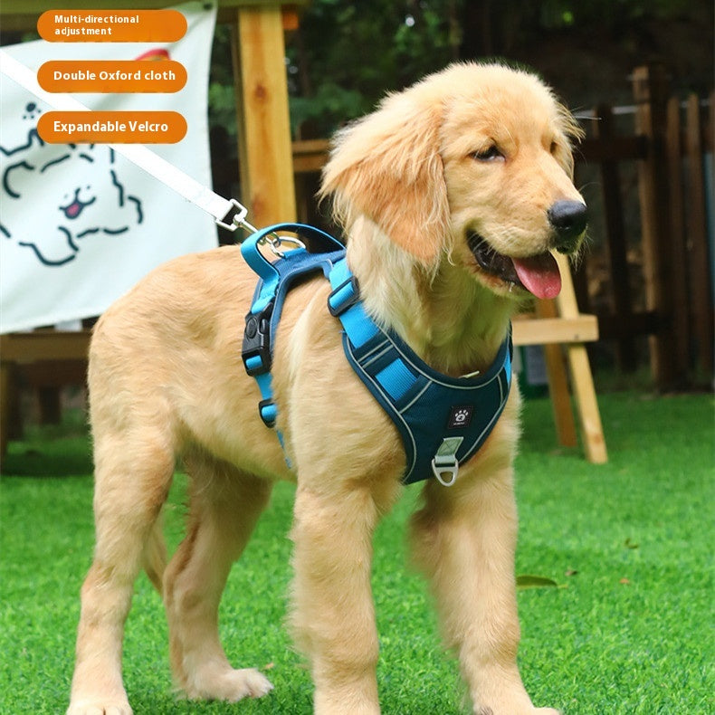 Vest-Style Dog Harness For Medium And Large Dogs Walking