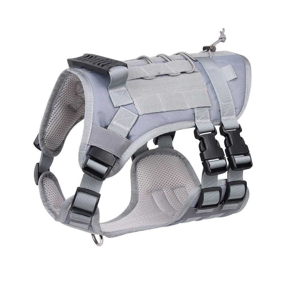 Tactical Dog Chest And Back Harness
