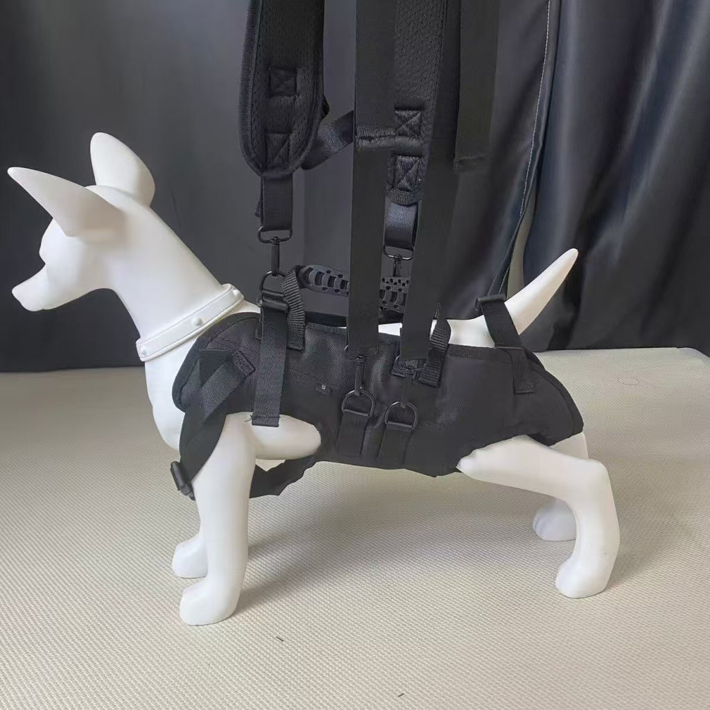 Pet Chest Bag Cycling Backpack Bike Riding Dog Walking Harness Large Dog Riding Breathable Outdoor Bag Shiba Inu Wakytu