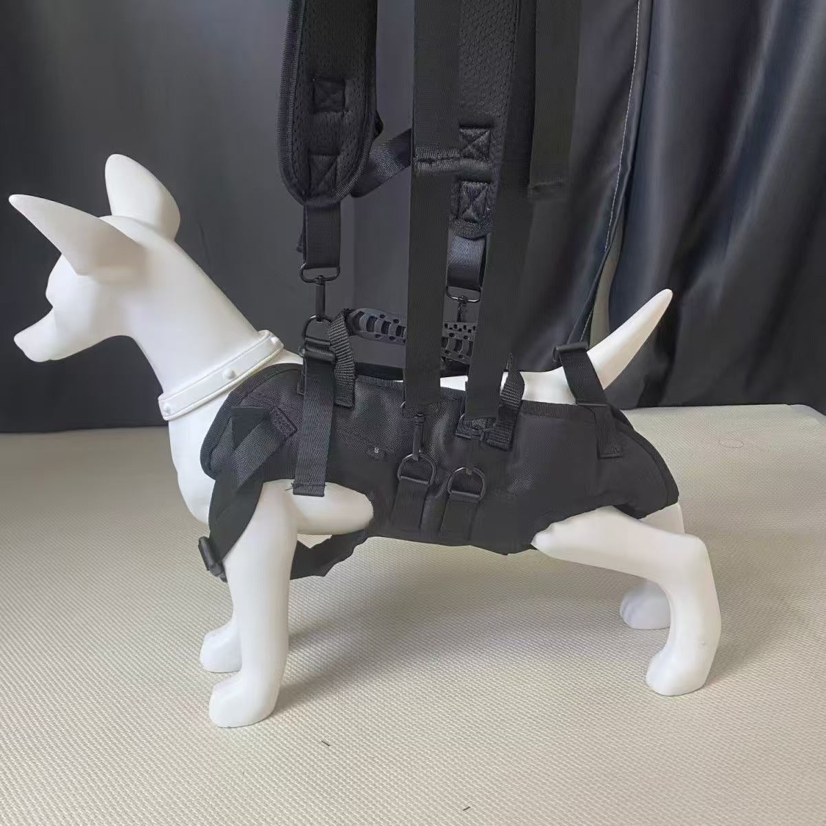 Pet Chest Bag Cycling Backpack Bike Riding Dog Walking Harness Large Dog Riding Breathable Outdoor Bag Shiba Inu Wakytu