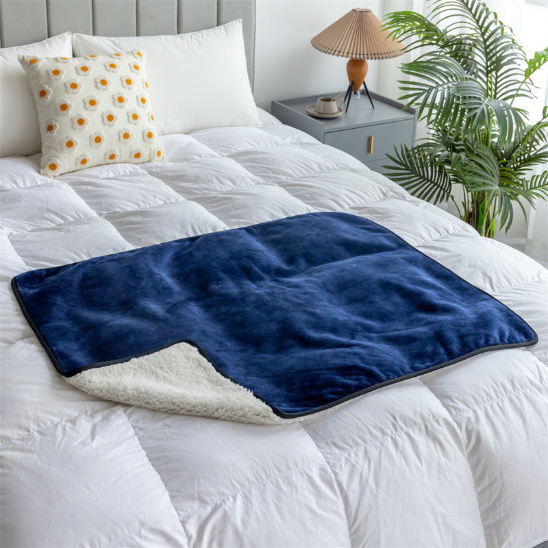 Washable Waterproof Lambswool Dog Blanket