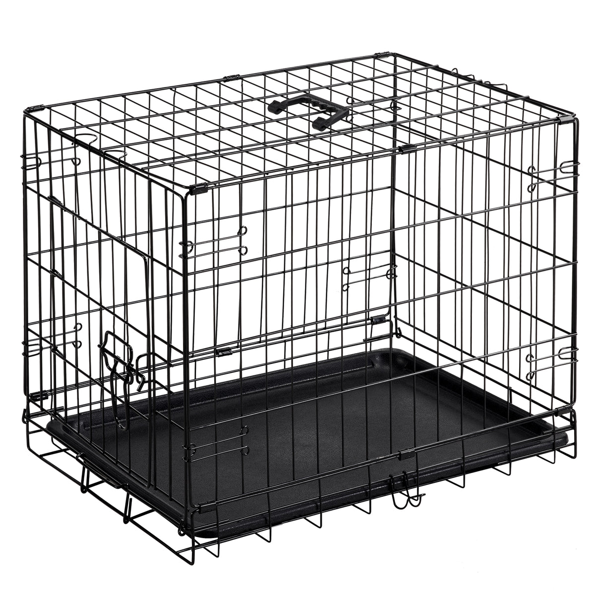 Single Door Dog Cage 24-30 Inch