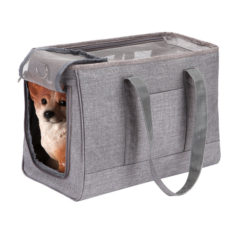 Pet Hand Bag Panoramic Breathable Portable Shoulder Bag For Outings