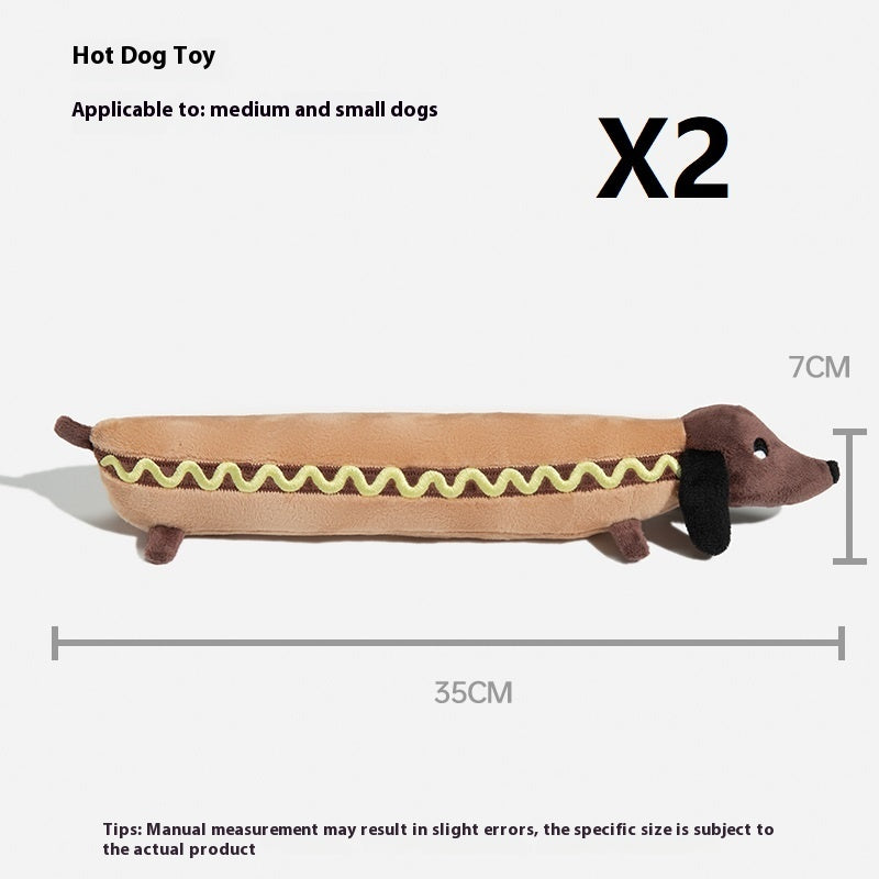 Self-Hi Relieving Stuffy Puppy Plan Sausage Dog Toys