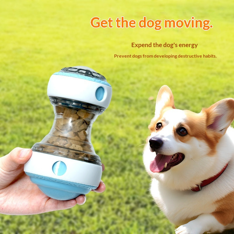 Rolling Treat-Dispensing Ball For Slow-Feeding Training Dog Toy For Slower Eating