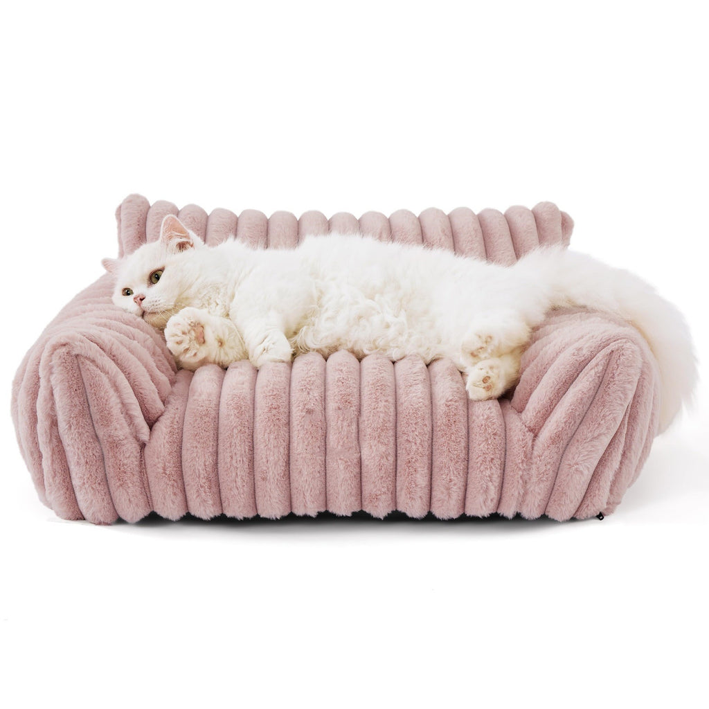Four-Season Warm Plush Pet Bed