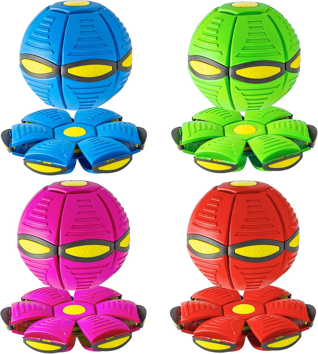 Six-Light Flying Saucer Dog Toy