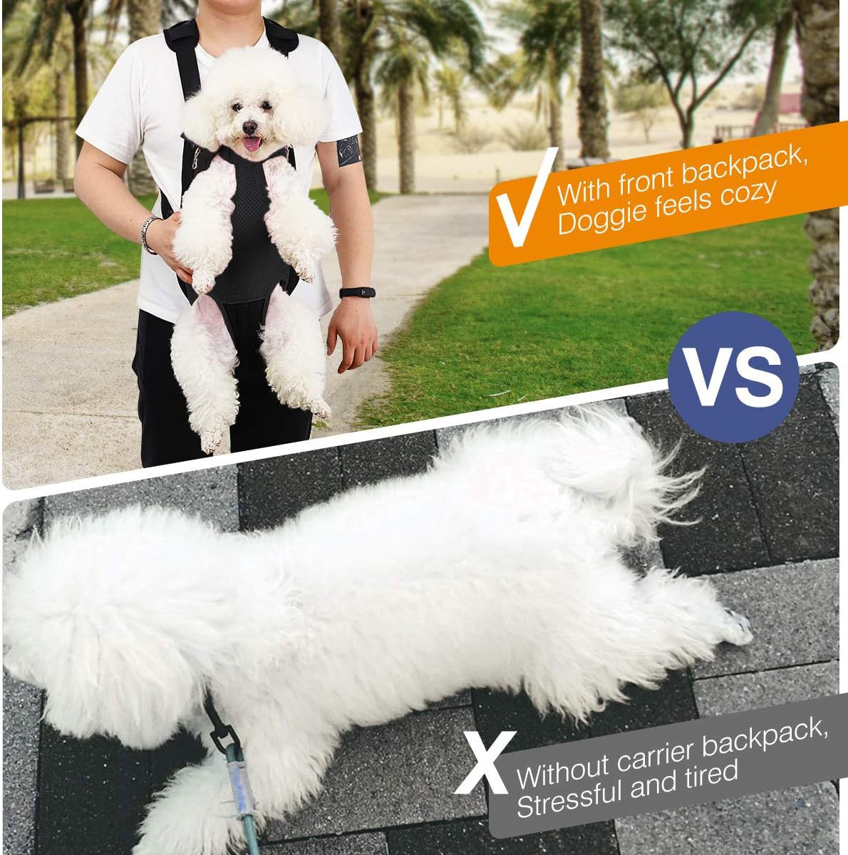 Breathable Chest-Mounted Pet Carrier