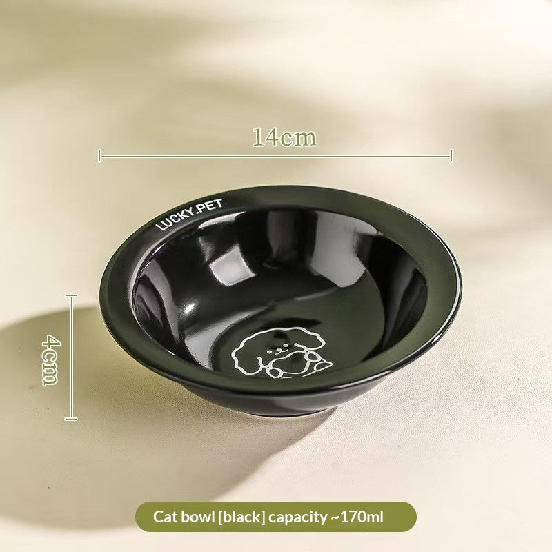 Creative Cartoon Flying Saucer Bowl With Bowl Stand