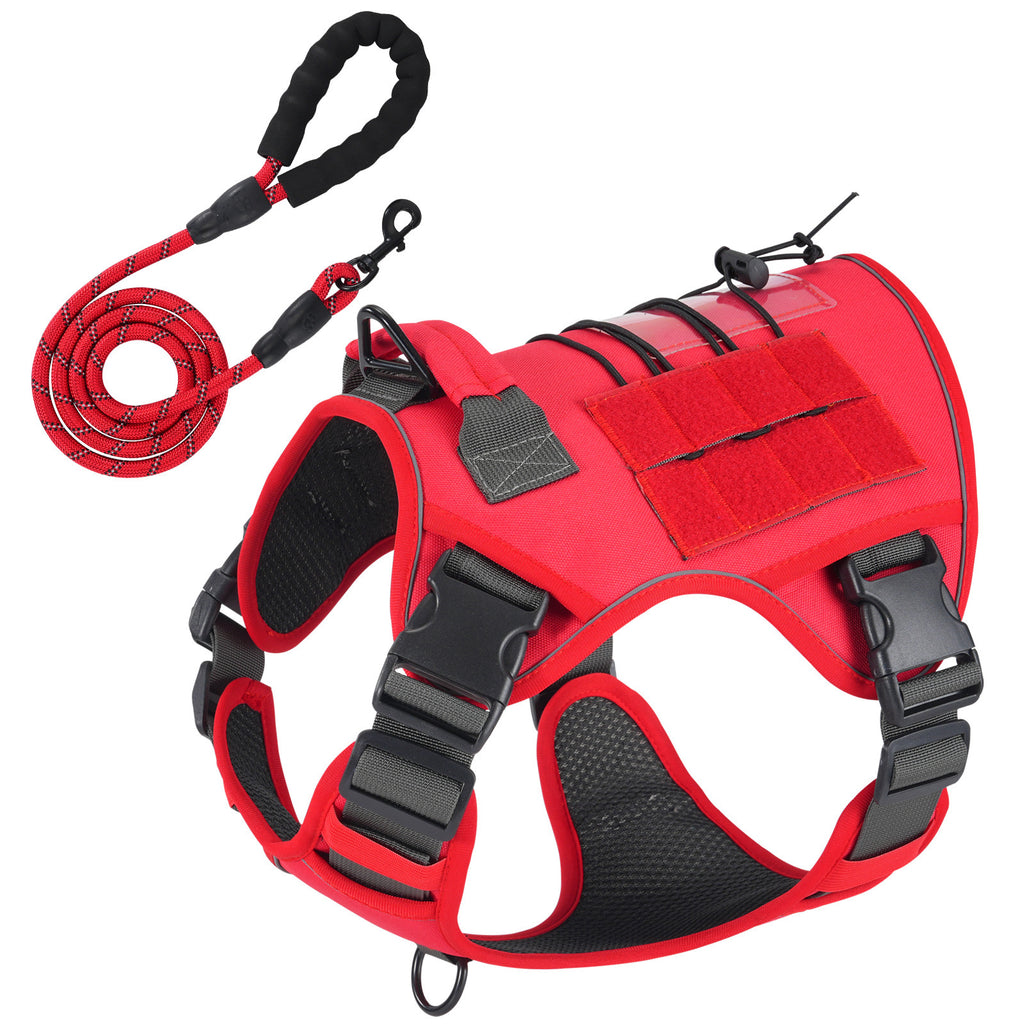 Reflective Chest and Back Walking Harness
