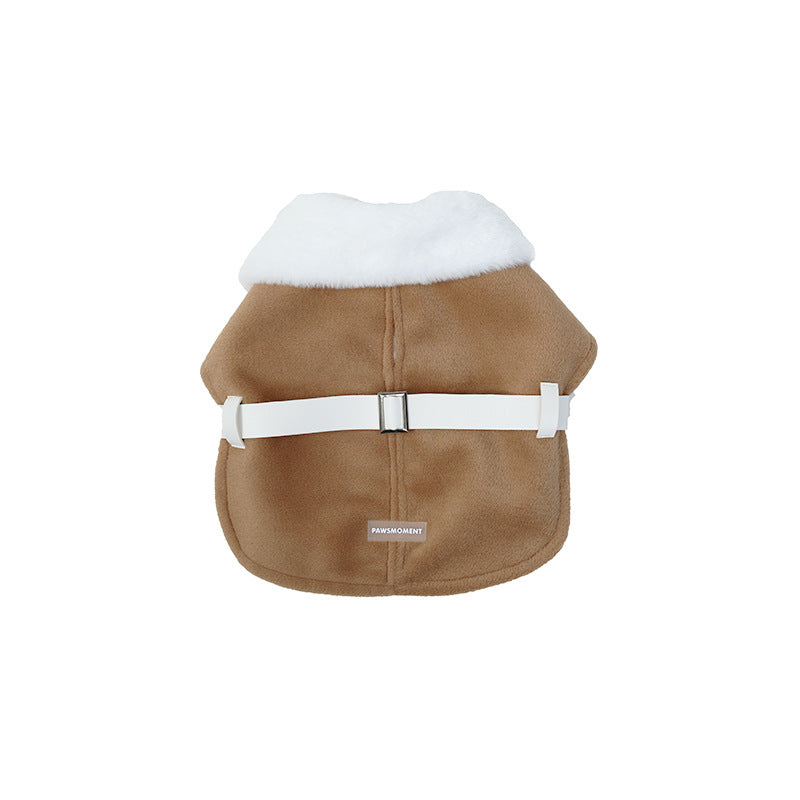 British Style Dog Cloak Coat