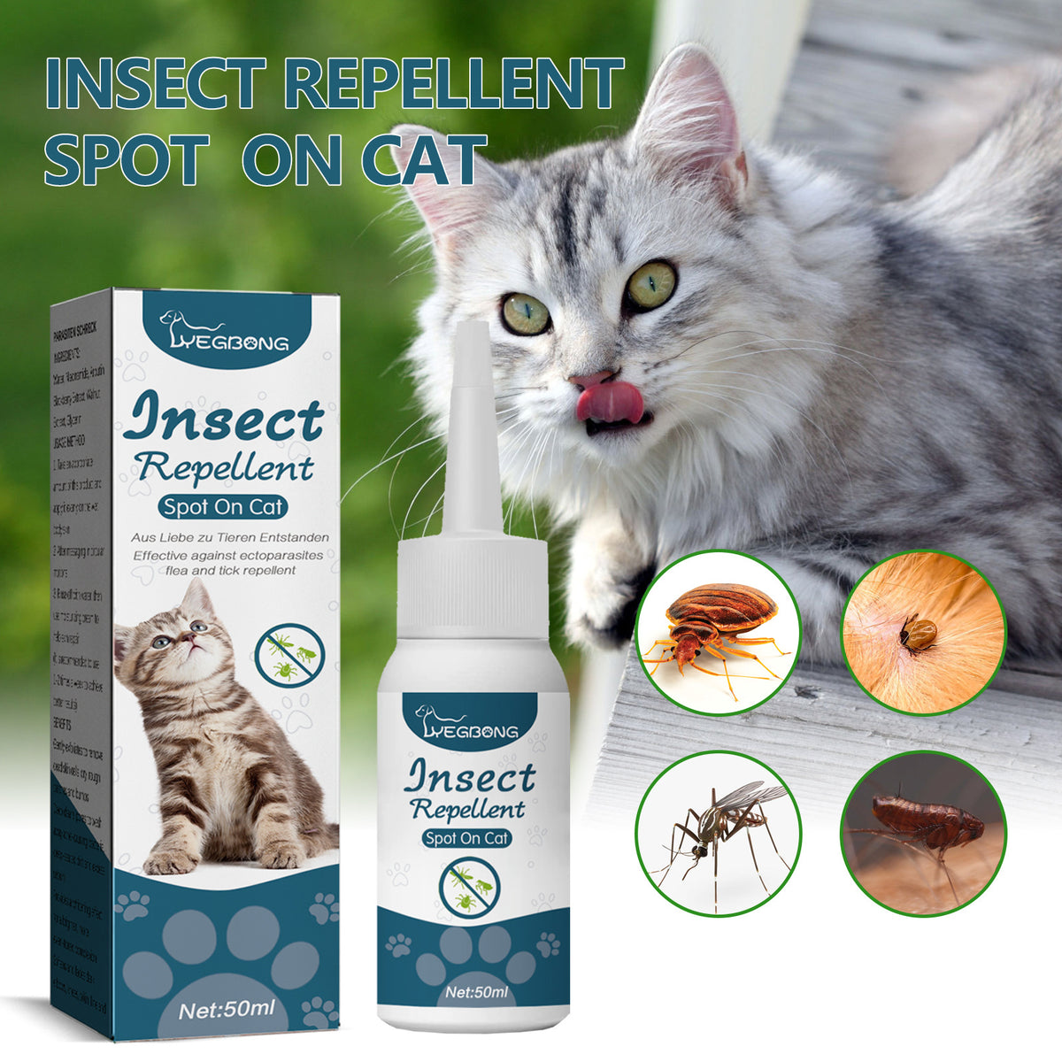 Pet Anti-Flea Tick Agent