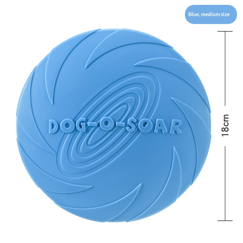 Pet Dog Bite-Resistant Training Flying Disc Fetch Toy