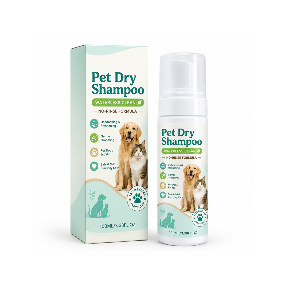 No-Rinse Pet Shampoo