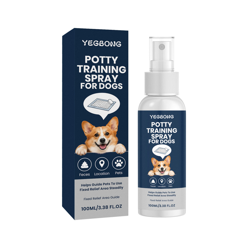 Yegbong Dog Toilet Training Spray Convenient Spray For Daily Training To Guide Puppies To Use The Toilet In A Designated Spot