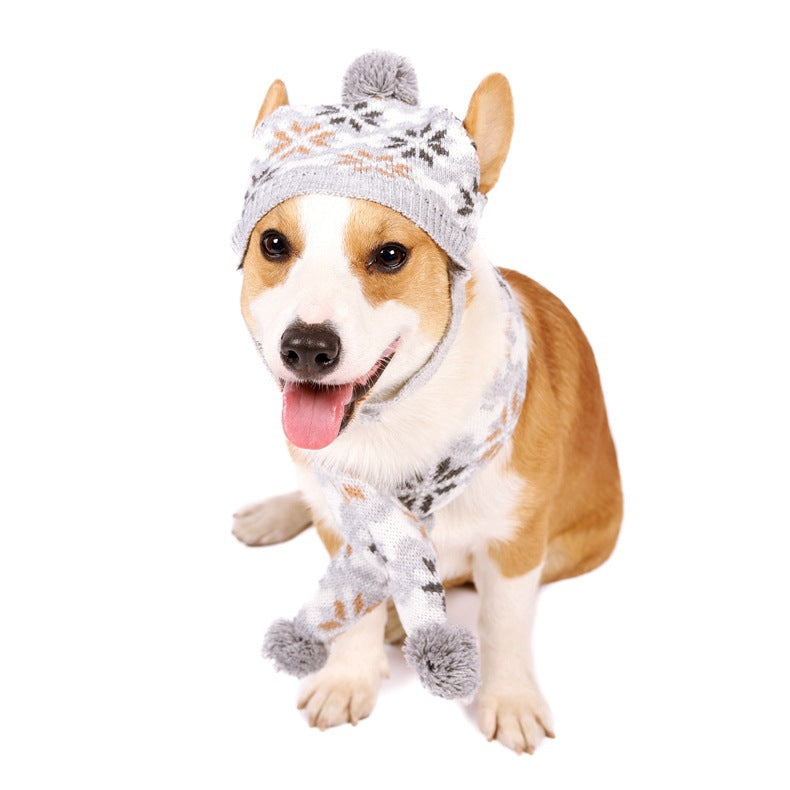 Japanese-Style Retro Pet Sweater Set