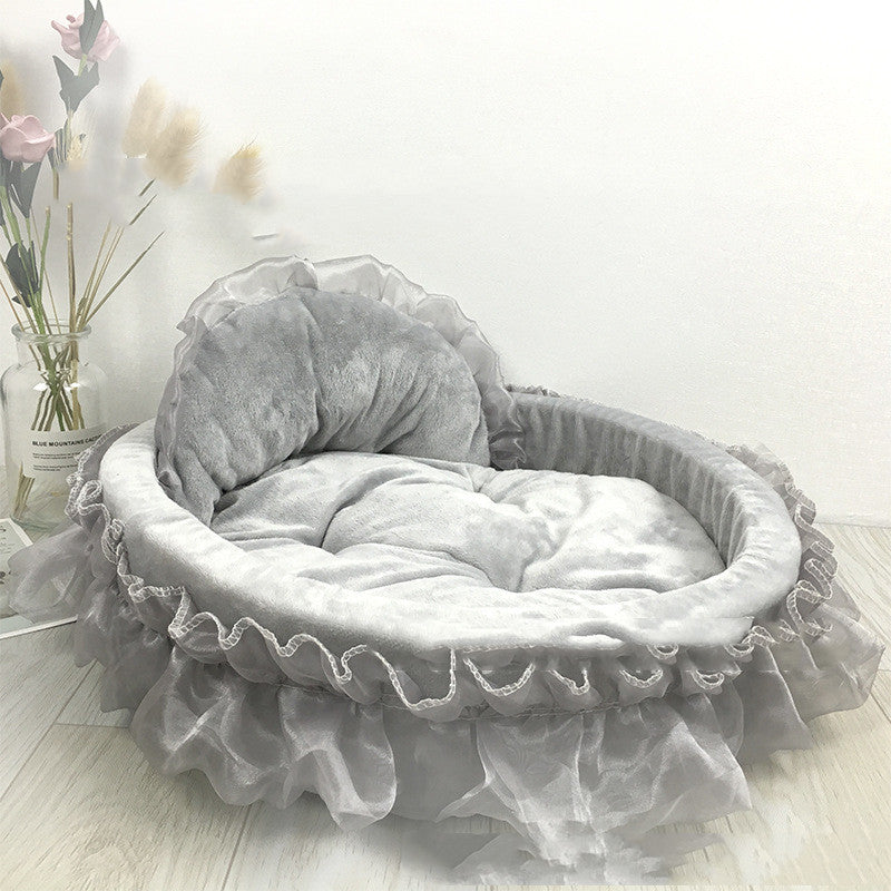 Princess Dog Nest Pet Bed
