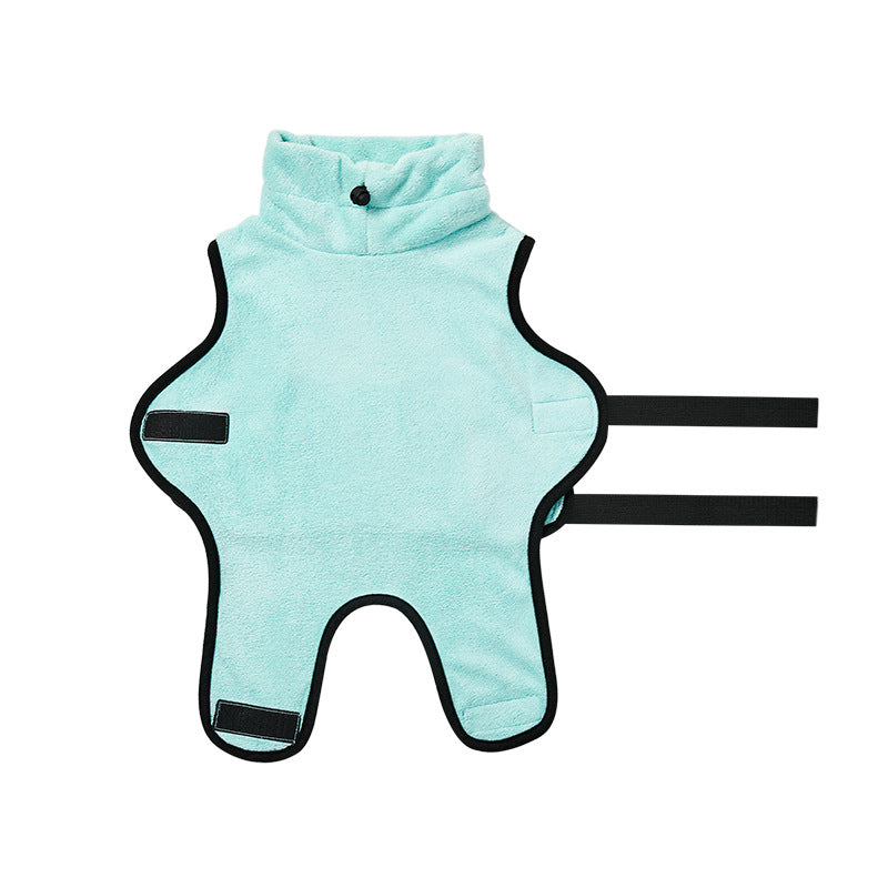 Thick Microfiber Absorbent Dog Bathrobe
