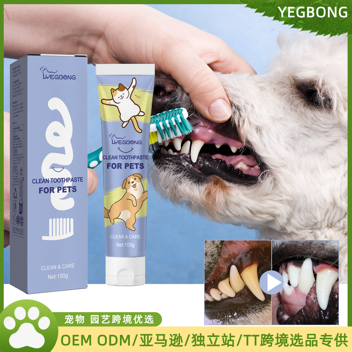 Pet Cleaning Toothpaste 1 0 0Ml-Box