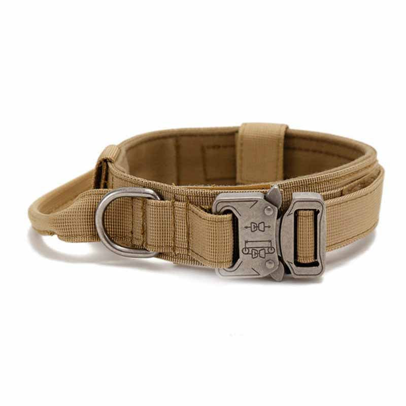 Simple Solid Color Outdoor Traction Pet Collar