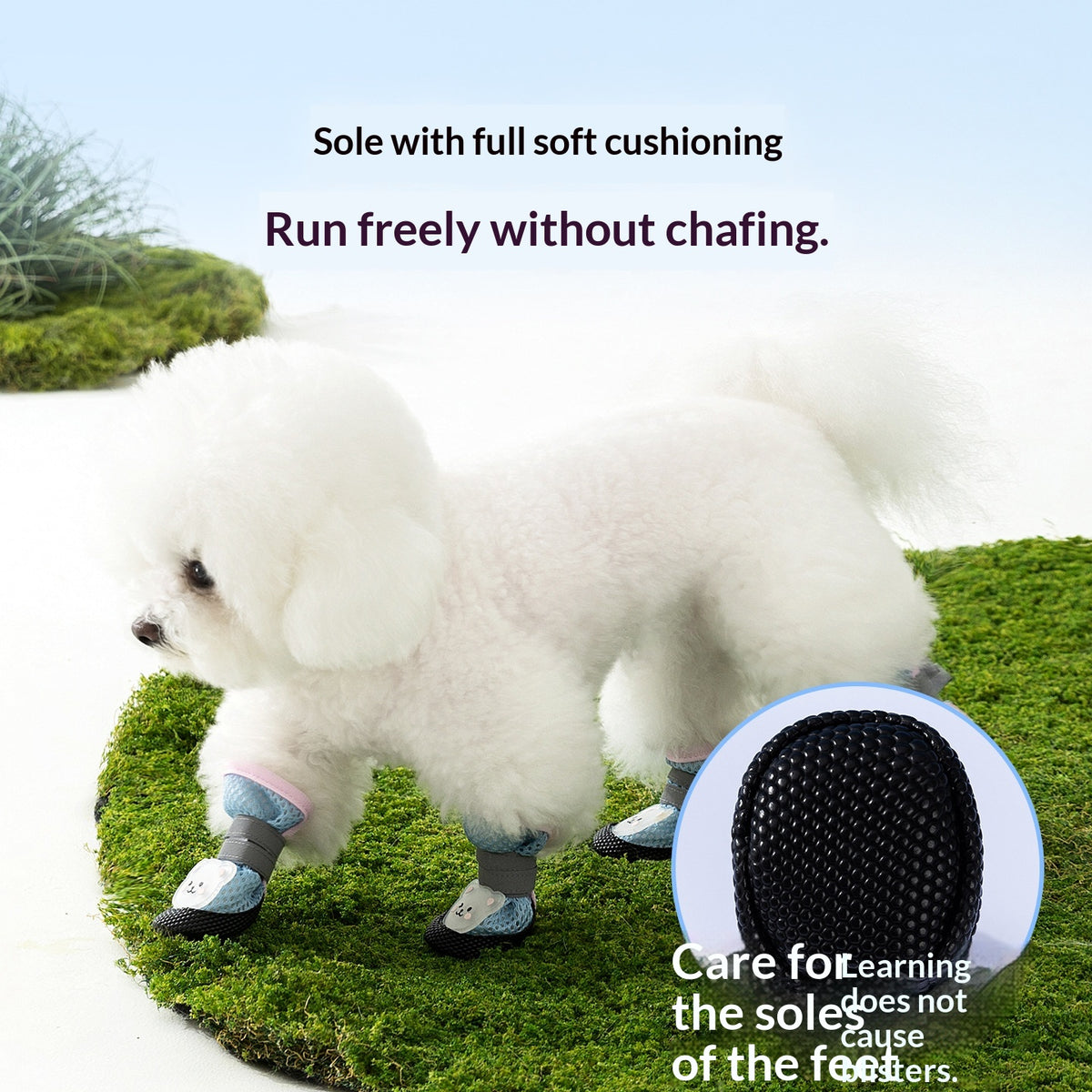 Breathable Non-Slip Mesh Dog Shoes For Summer