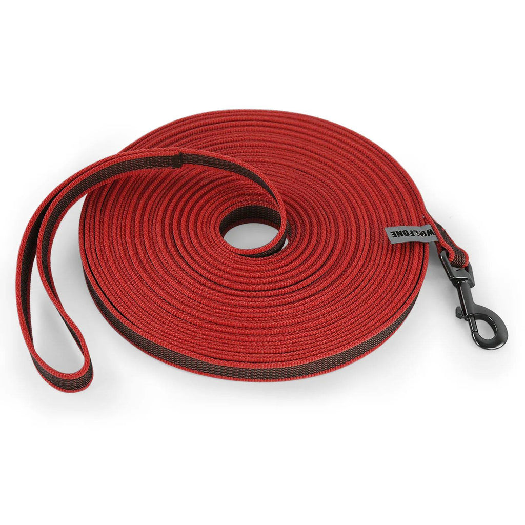 Medium Small Long Dog Leash Latex Silk Eas