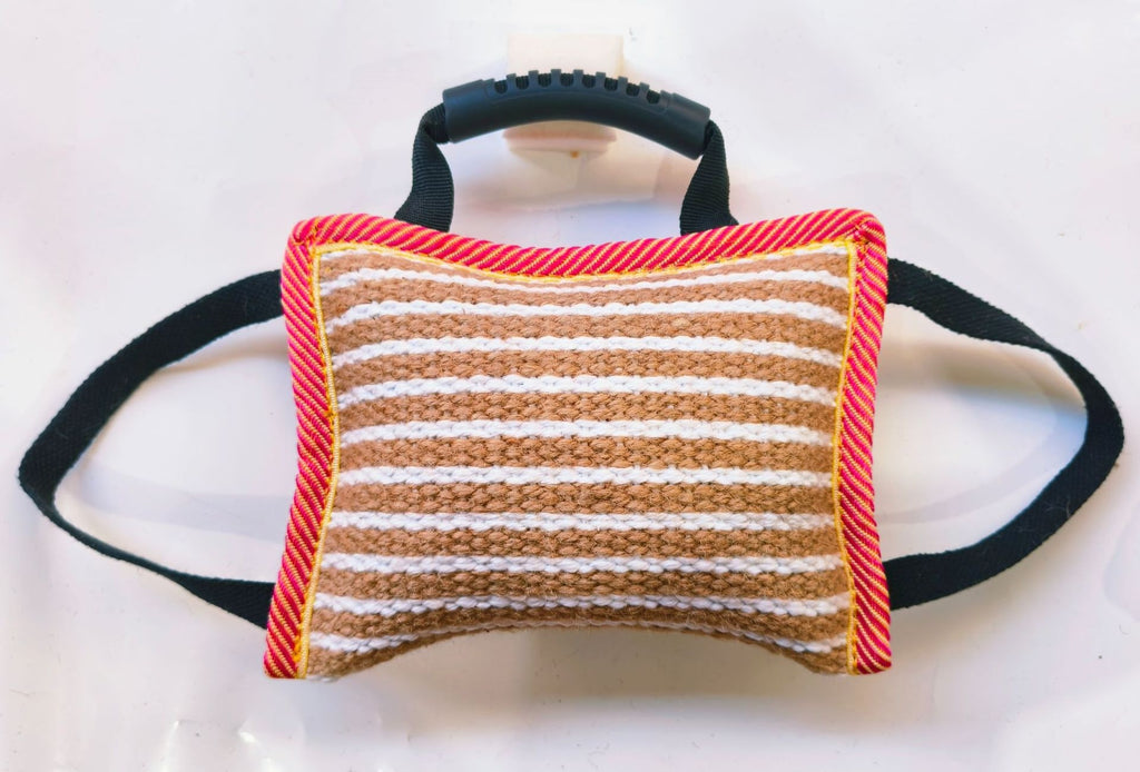 Jute Bite Cushion And Bite Roll For Training