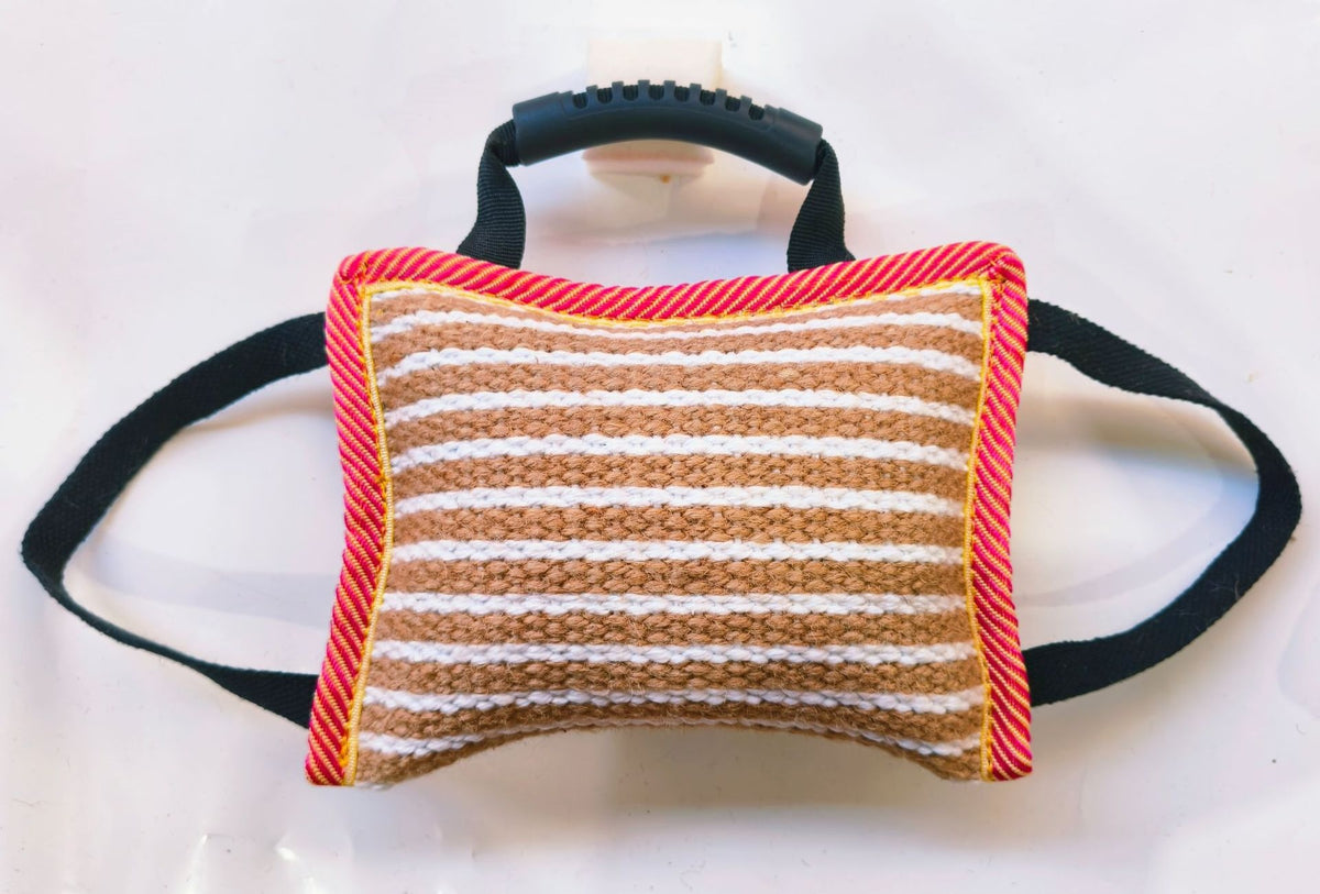 Jute Bite Cushion And Bite Roll For Training