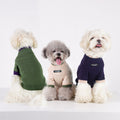 Fall Winter Two-Leg Contrast Color Pet Sweater