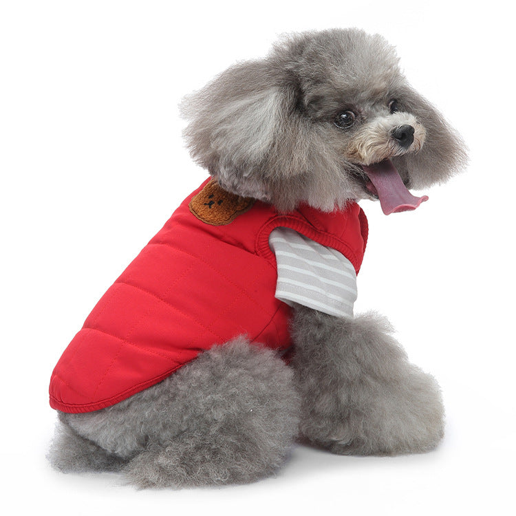 Dog Winter Coat With Back Traction