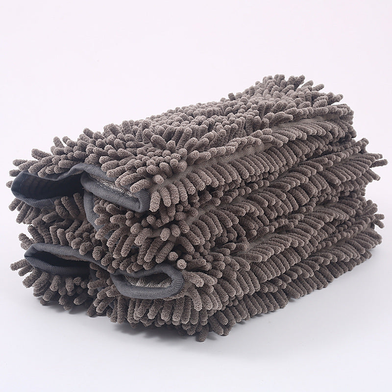 Chenille Dog Bath Towel