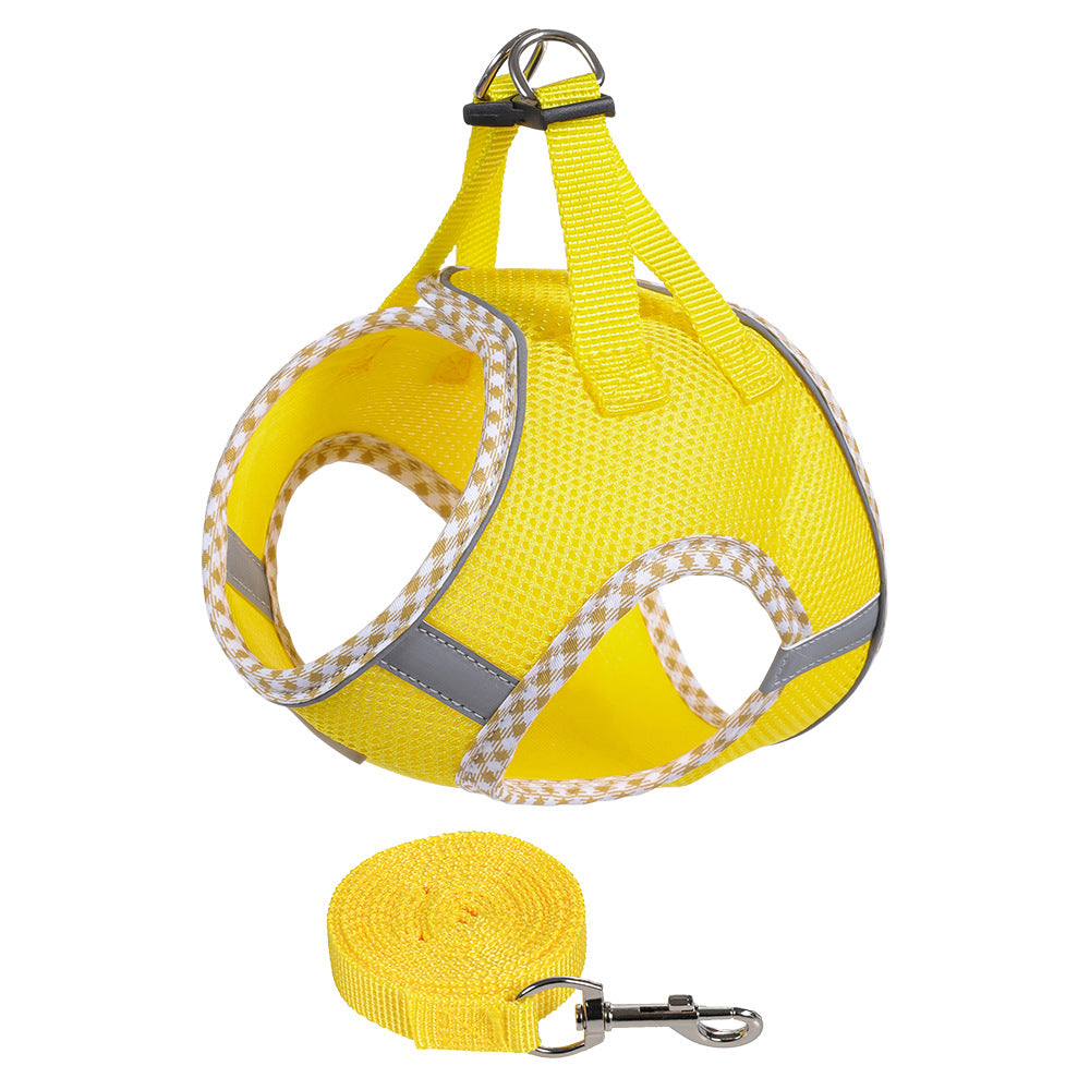 Wrap-Style Pet Harness And Leash