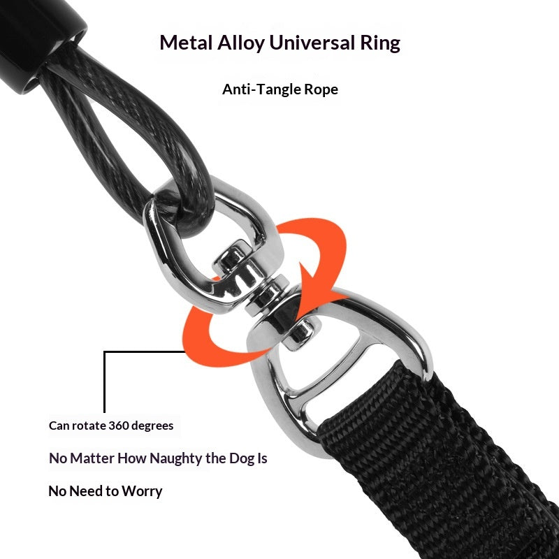 One-Piece Dog Leash For Small, Medium, And Large Dogs