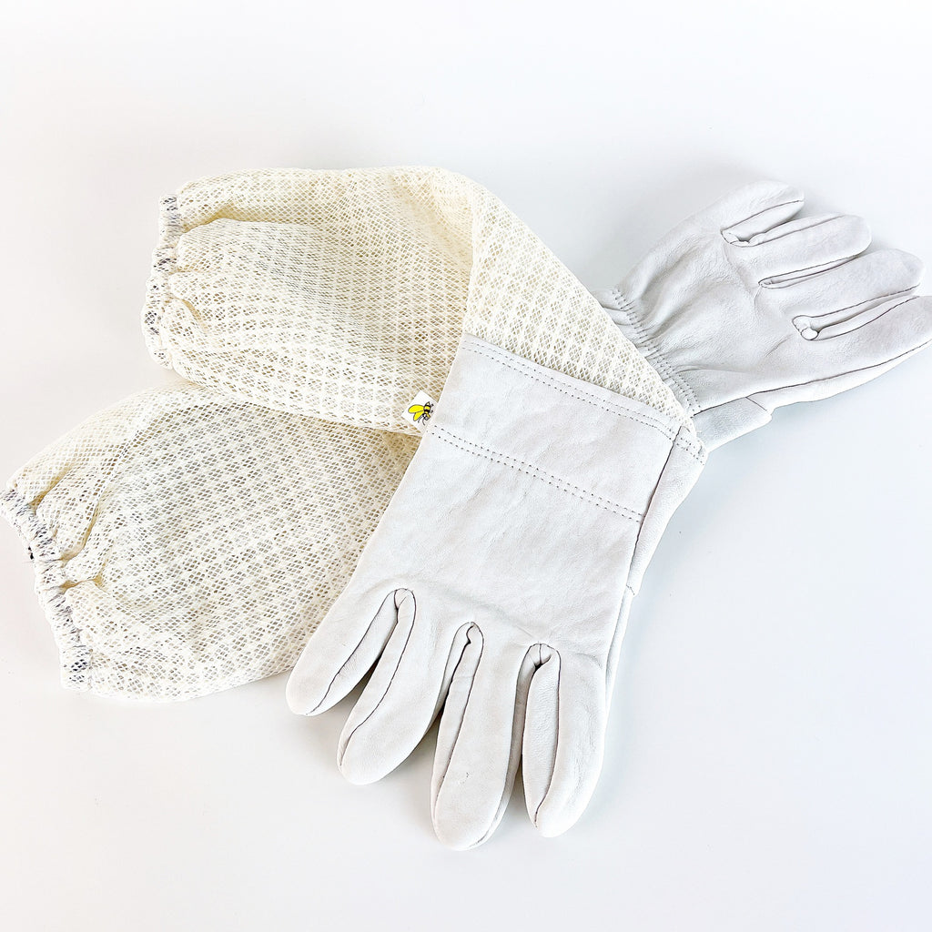 Three-Layer Breathable Mesh Anti-Bee Gloves