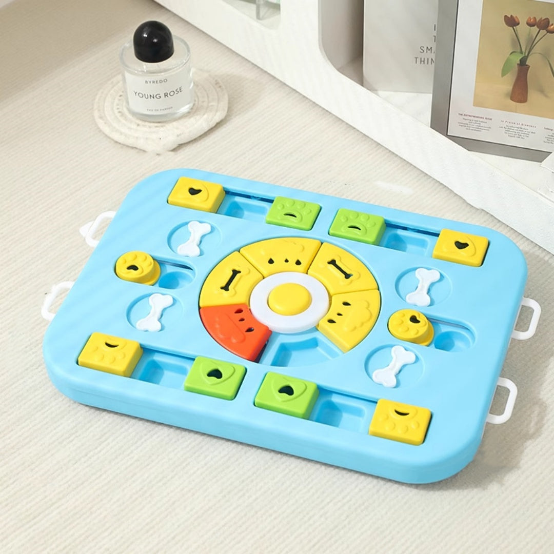 Blue Sound Puzzle Dog Feeding Toy
