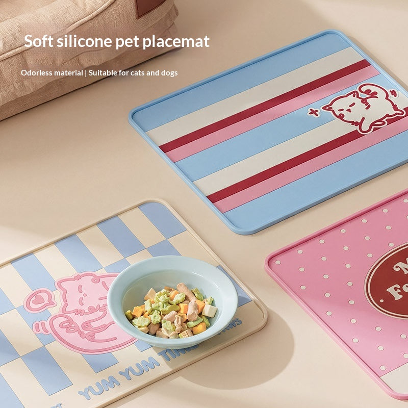Non-Slip Silicone Pet Placemat