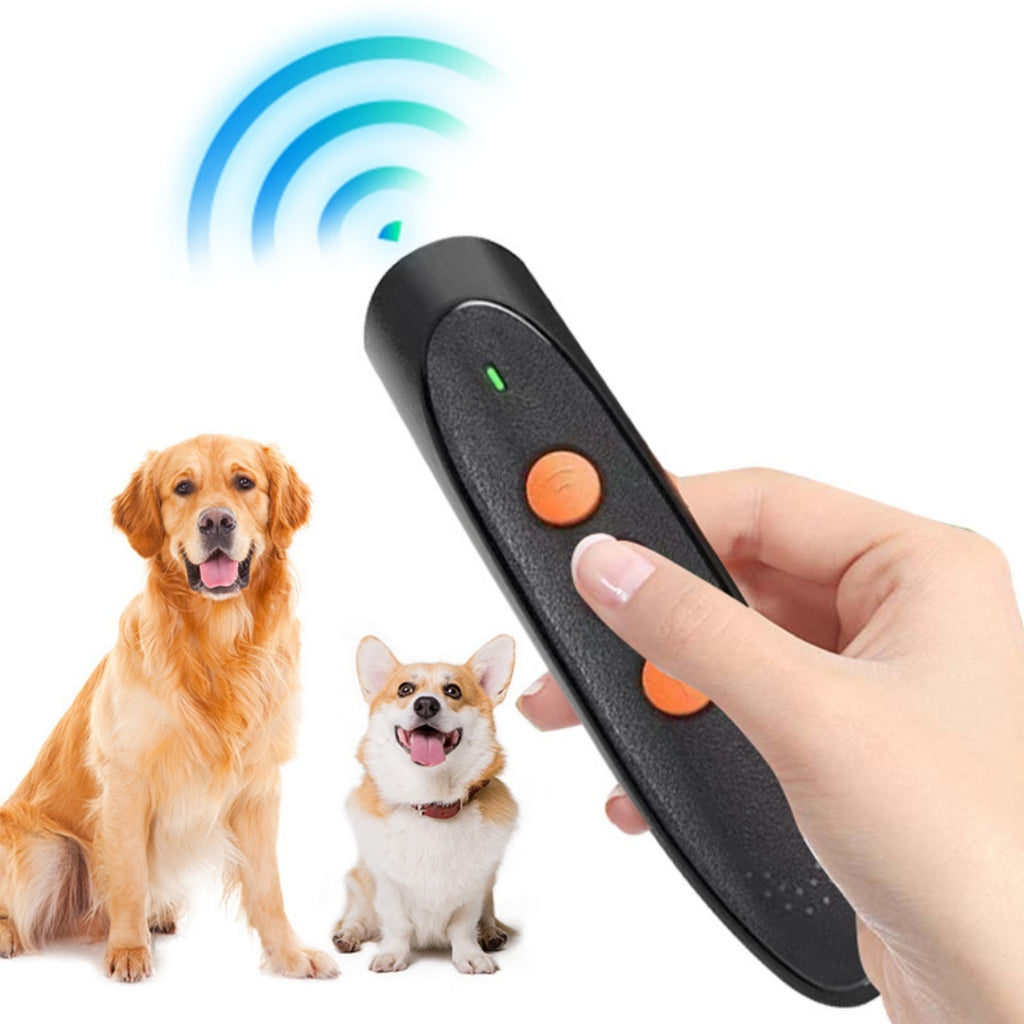 Portable Handheld Ultrasonic Anti-Bark Dog Training Repellent