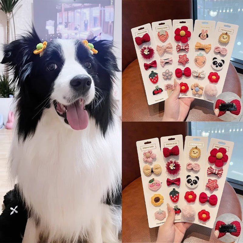 Portable Mini Cartoon Dog Hairpin