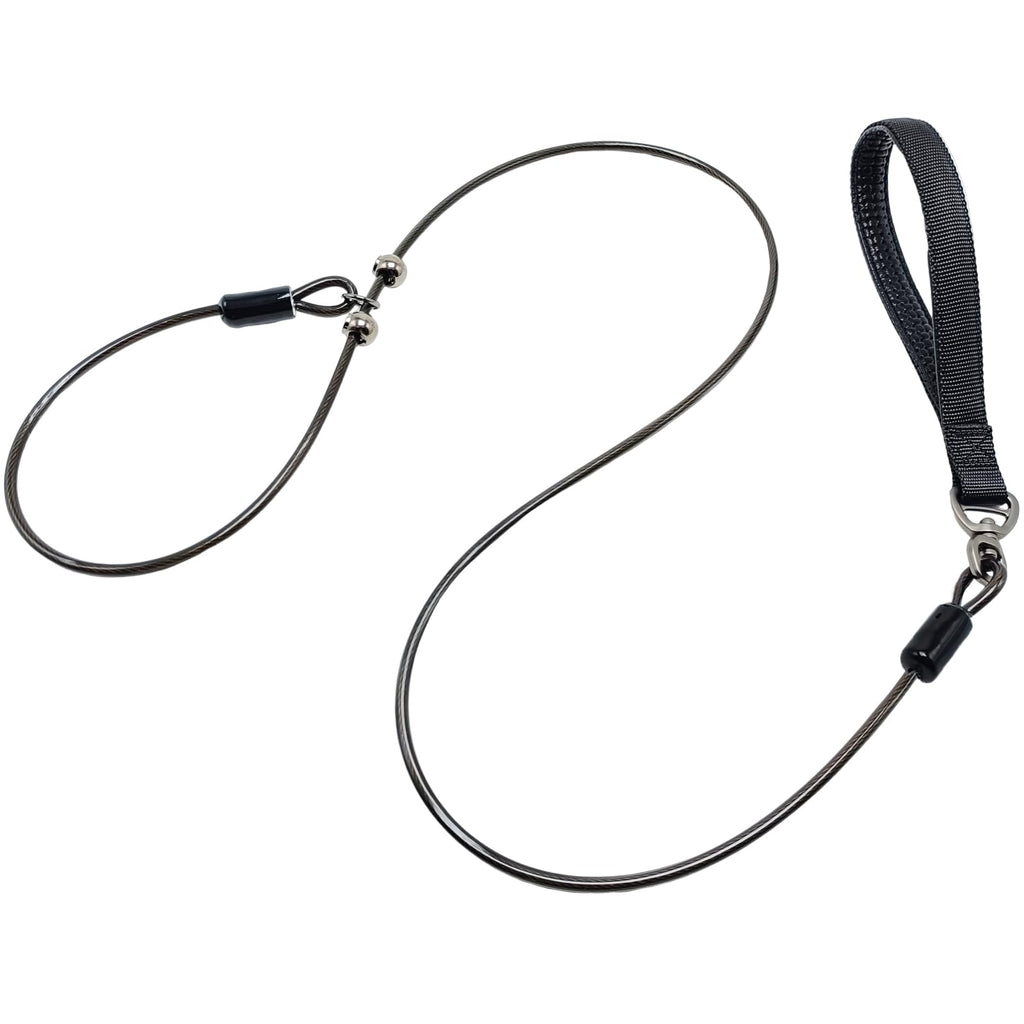 5 Ft Chewproof Steel Wire Dog Slip Lead