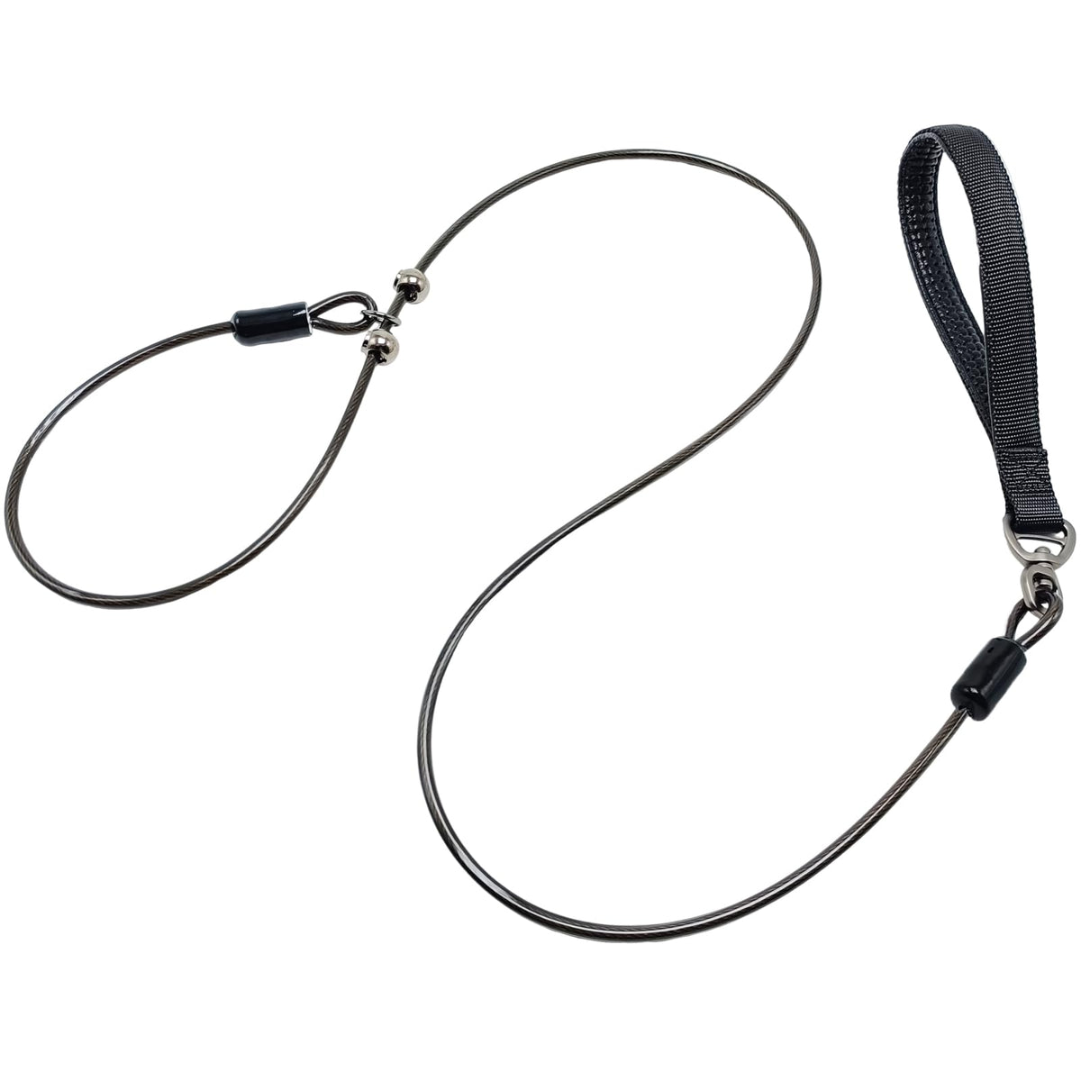 5 Ft Chewproof Steel Wire Dog Slip Lead