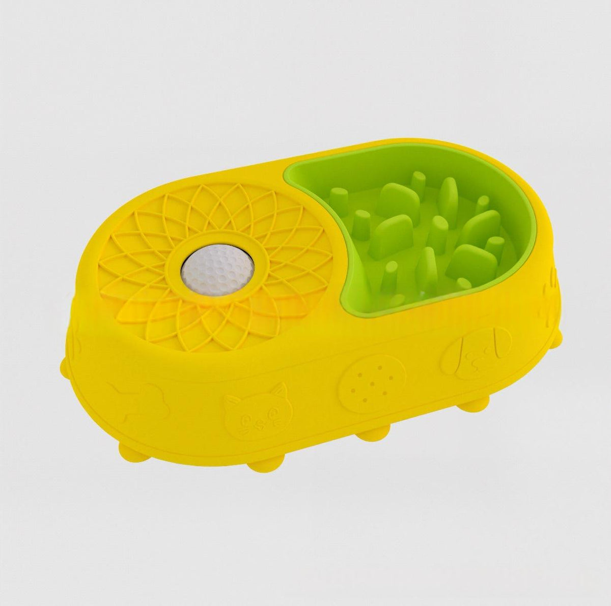Non-Slip Pet Licking Slow-Feeding Bowl