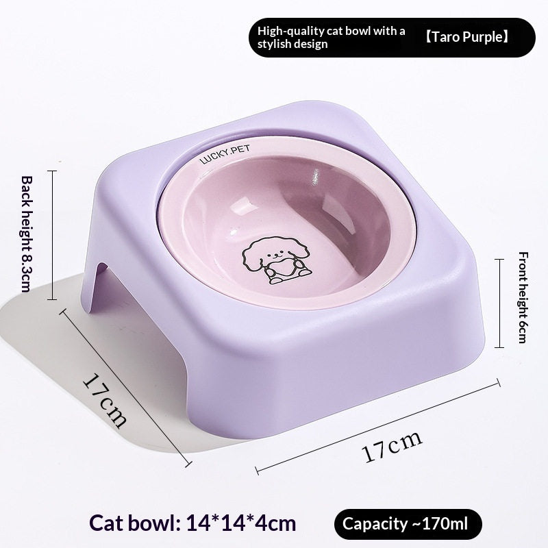Creative Cartoon Flying Saucer Bowl With Bowl Stand