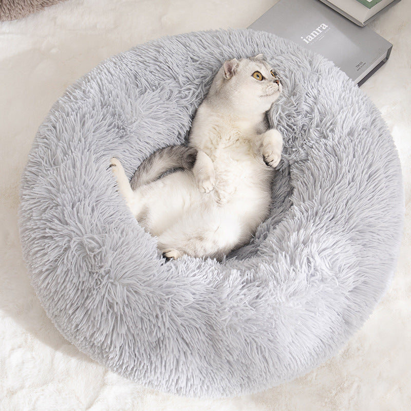 Round Cotton Pet Sleeping Bed