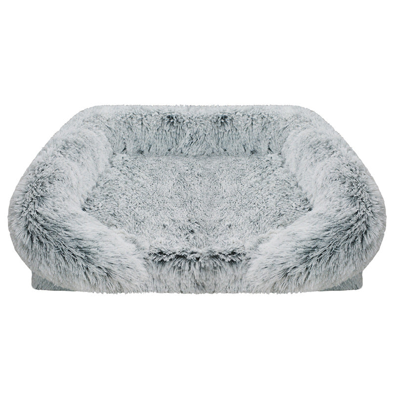Removable Washable Square Pet Bed