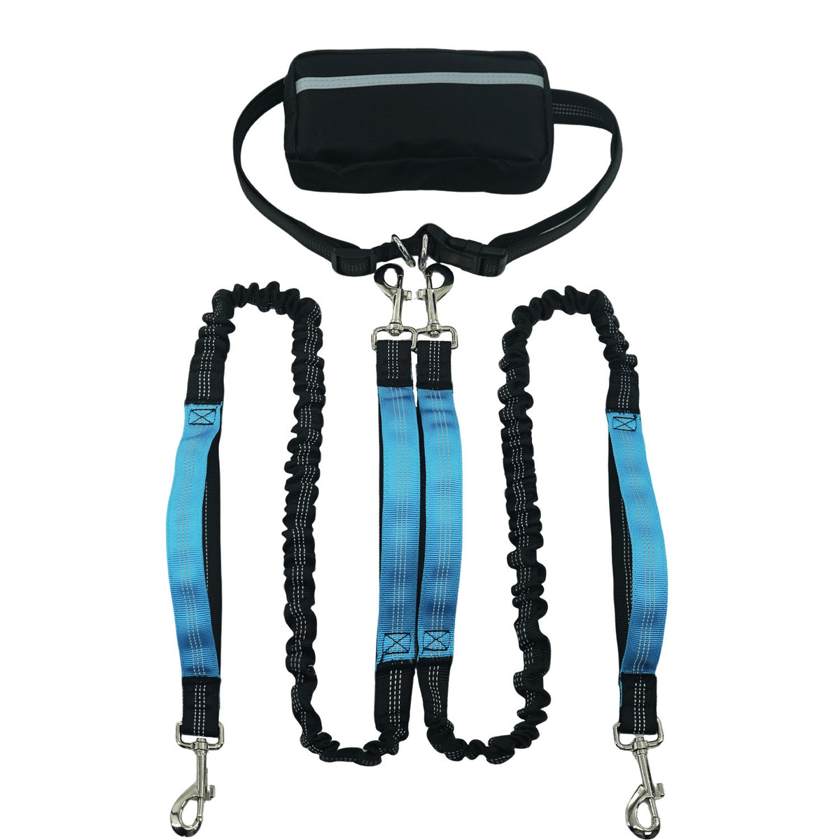 Portable Running Waist Pack With Dog Leash