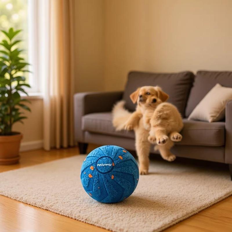 Pet Chew-Resistant Bite-Proof Chasing Bounce Ball
