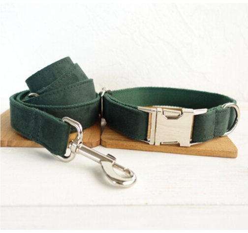 Pet Collar Bow Traction Set