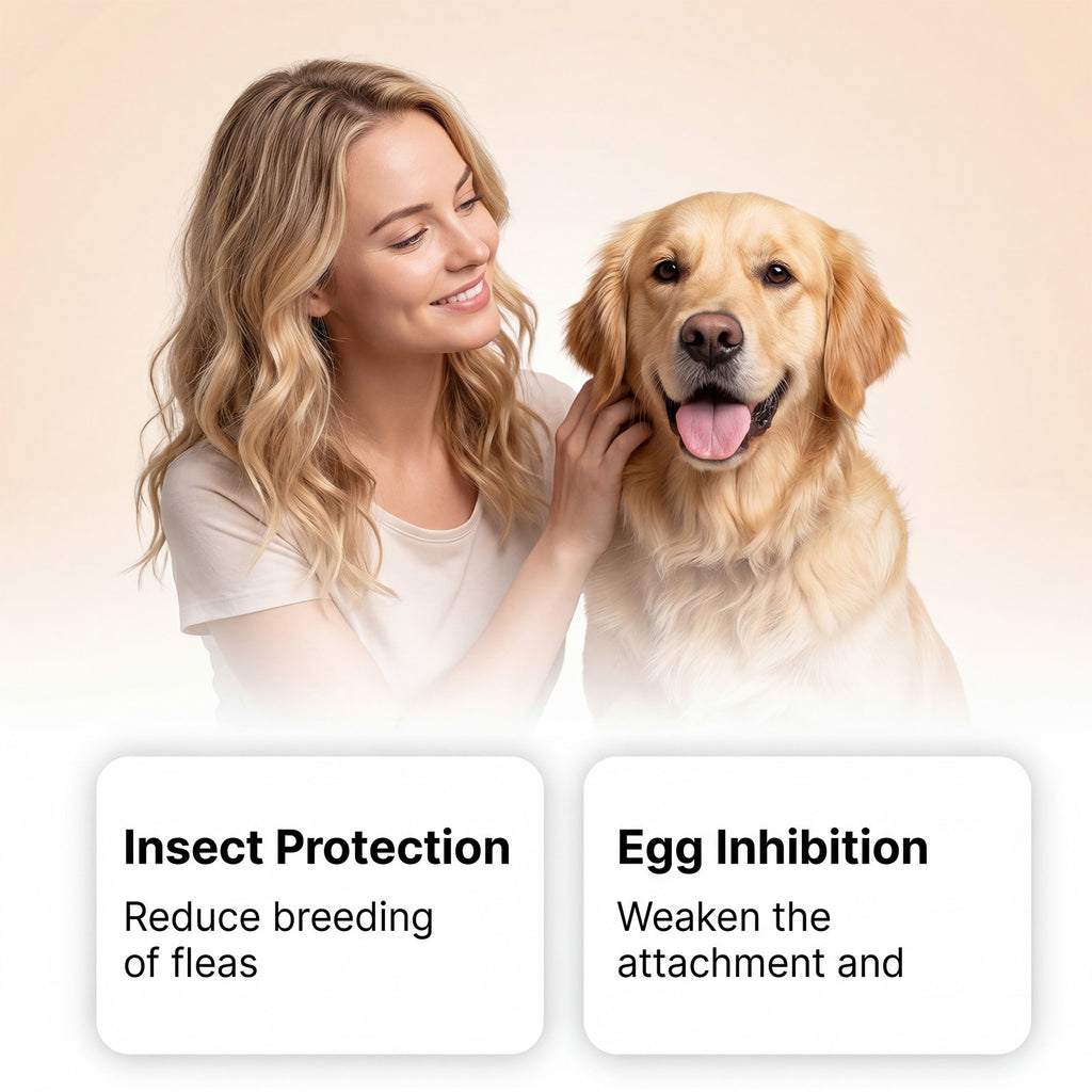 Eeljoy Dog Flea And Tick Spray Gentle Cleansing And Refreshing For Pet Fur Daily Insect Repellent And Cleaning