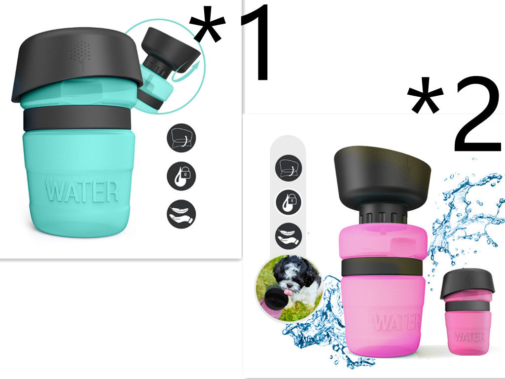 Silicone Pet Travel Water Bottle