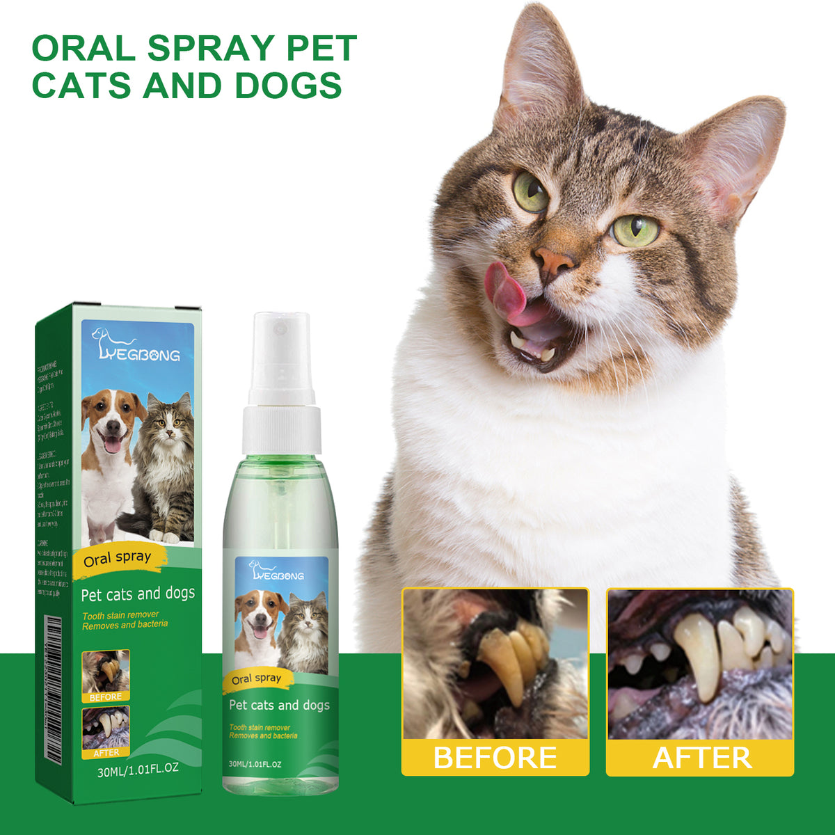 Pet Tooth Cleaning Spray